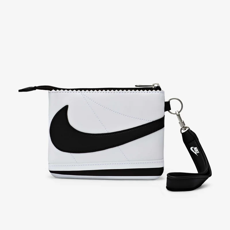 Nike White Icon Cortez Wristlet  | Best Price UAE